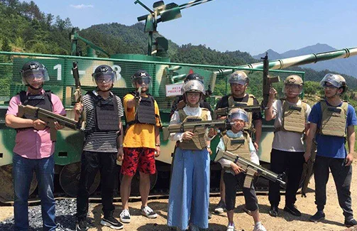 激情烂漫之旅 ——6686体育官网员工临安游记